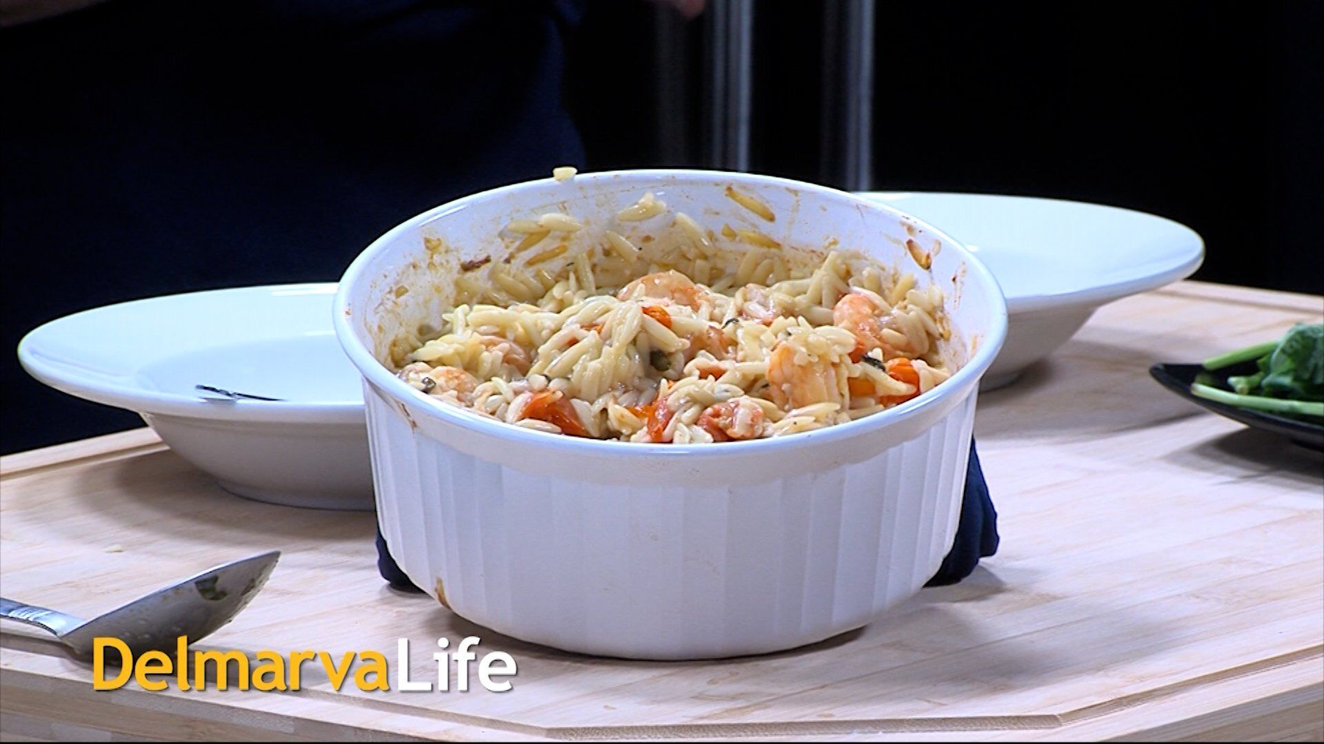 Award-Winning Chef Steve Monz Is Back In The DelmarvaLife Kitchen With A Lemon Shrimp Orzo Recipe